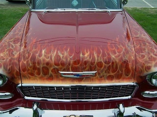 Airbrushed Chevrolet.

Pic. 1 of 3